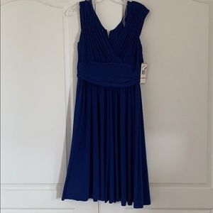Ophelia Blue Evan-Picone Dress Size 12